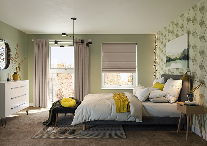 Bruschal (Blackout), Tarnished Bronze - Made to Measure Curtains - Image 15